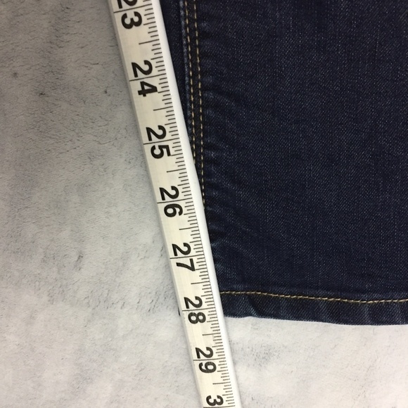 Tommy Hilfiger Boyfriend Jeans Womens 2S 30W 28L Mid Rise Easy Fit Bootcut - Picture 11 of 12